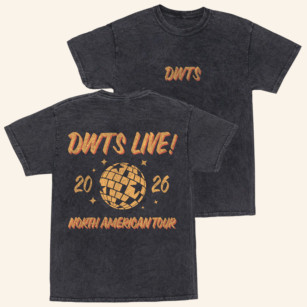 DWTS Merch DWTS Live 2026 North American Tour T-Shirt Great Gifts For Fans