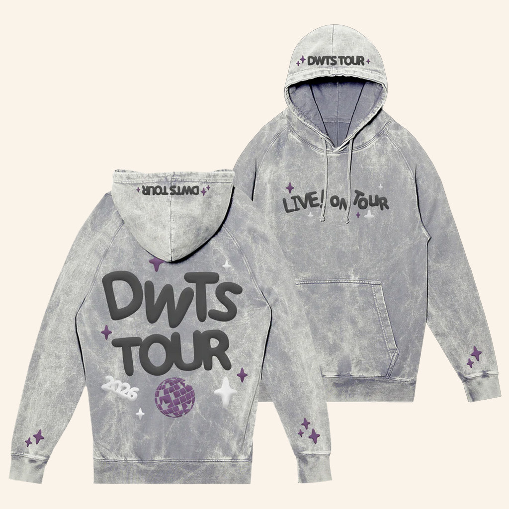 DWTS Merch DWTS Live On Tour Hoodie Unique Gifts For Boyfriend