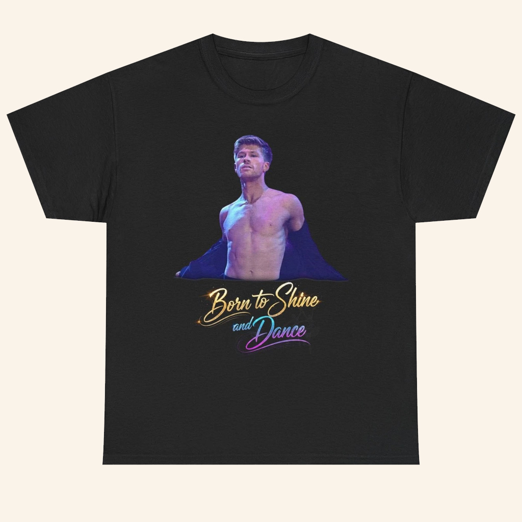 DWTS Merch Robert Irwin Born To Shine And Dance T-Shirt Robert Irwin Merch Gifts For Fans