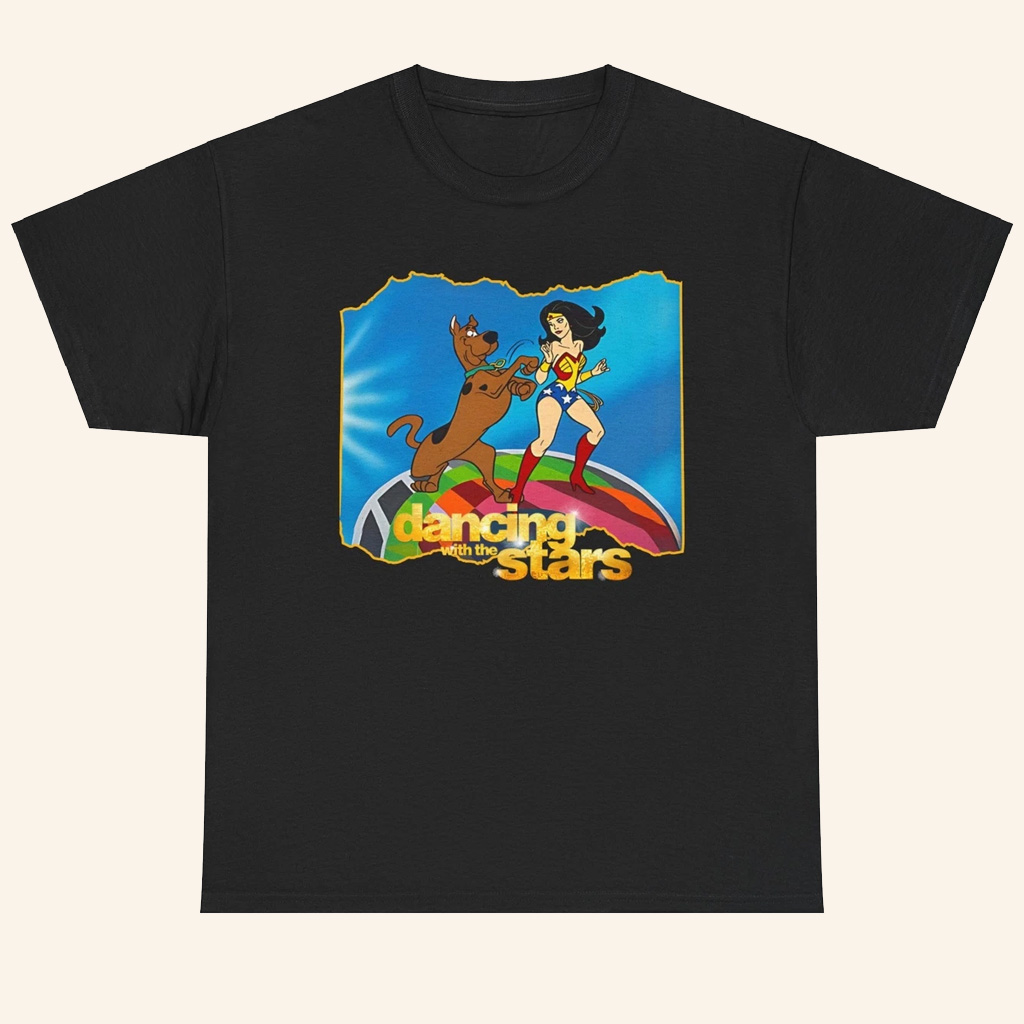 DWTS Merch Scooby Doo And Wonder Woman Dancing With The Stars 2025 T-Shirt Fan Gifts