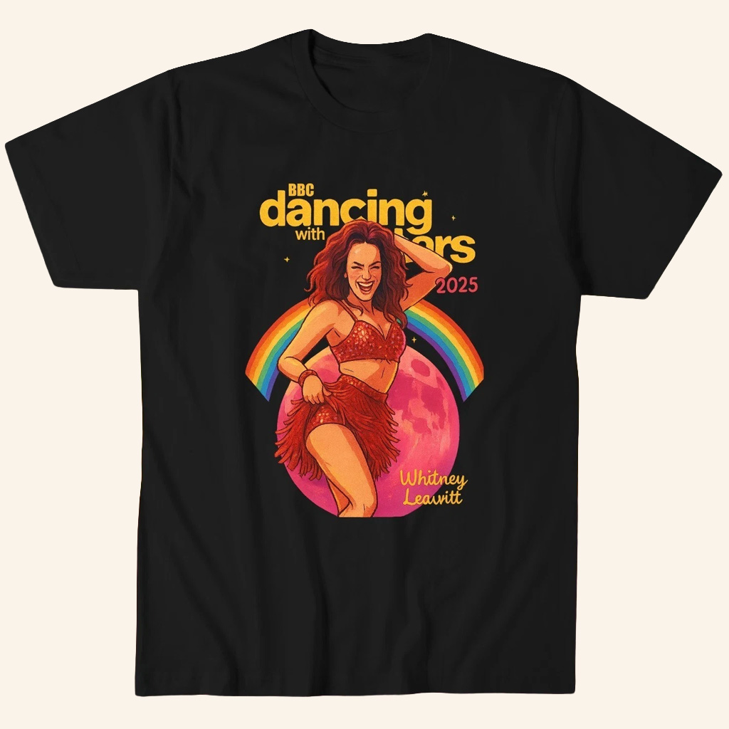 DWTS Merch Whitney Leavitt Dancing With the Stars 2025 T-Shirt Best Gifts For Fans