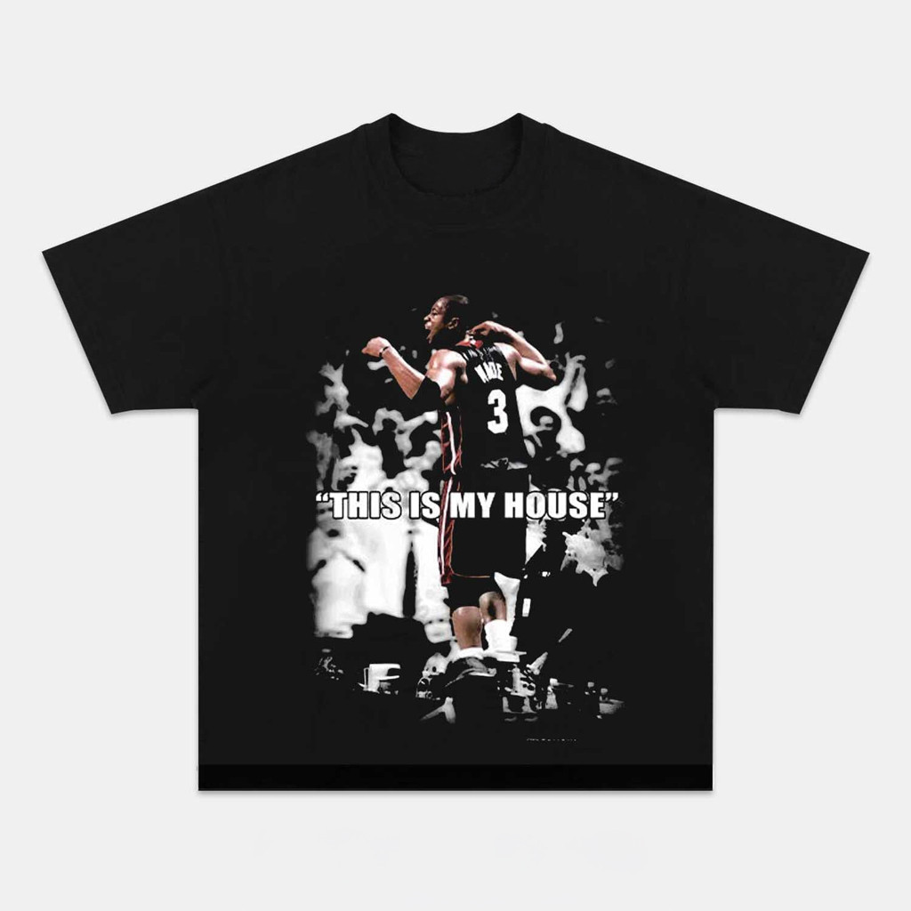 Dwyane Wade Graphic T-Shirt Cool Gifts For Basketball Fans Dwyane Wade Graphic T-Shirt Cool Gifts For Basketball Fans