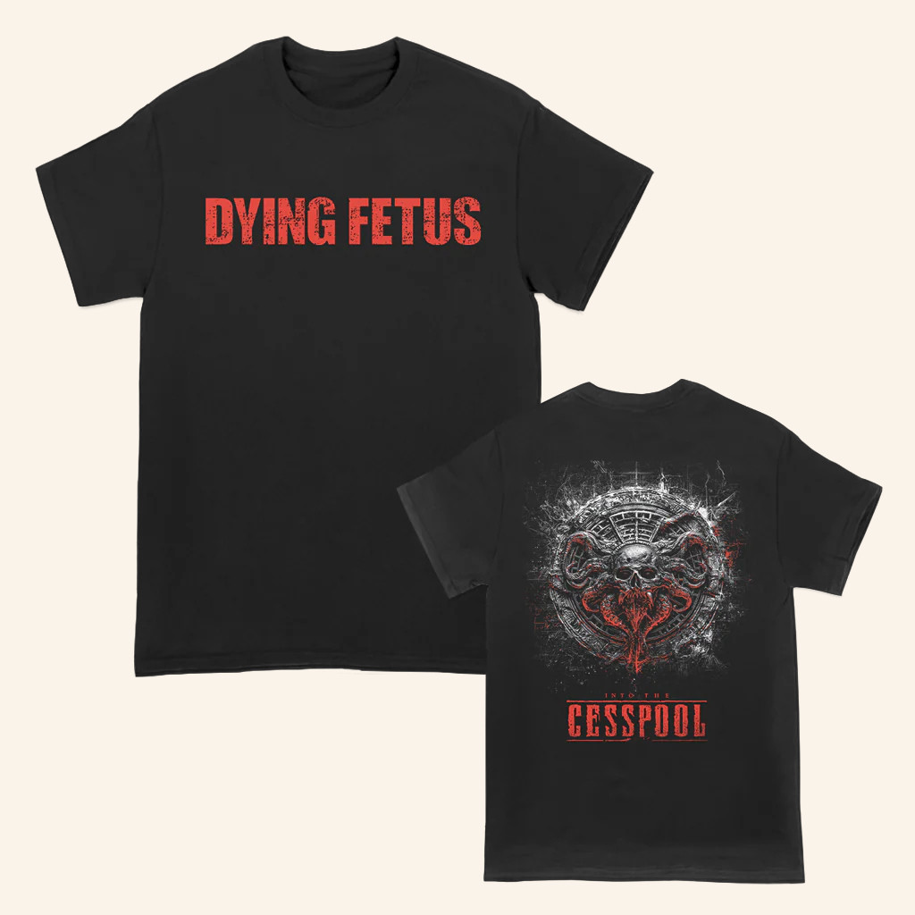 Dying Fetus Band Merch Dying Fetus Cesspool T-Shirt Music Lover Gifts For Him Dying Fetus Band Merch Dying Fetus Cesspool T-Shirt Music Lover Gifts For Him