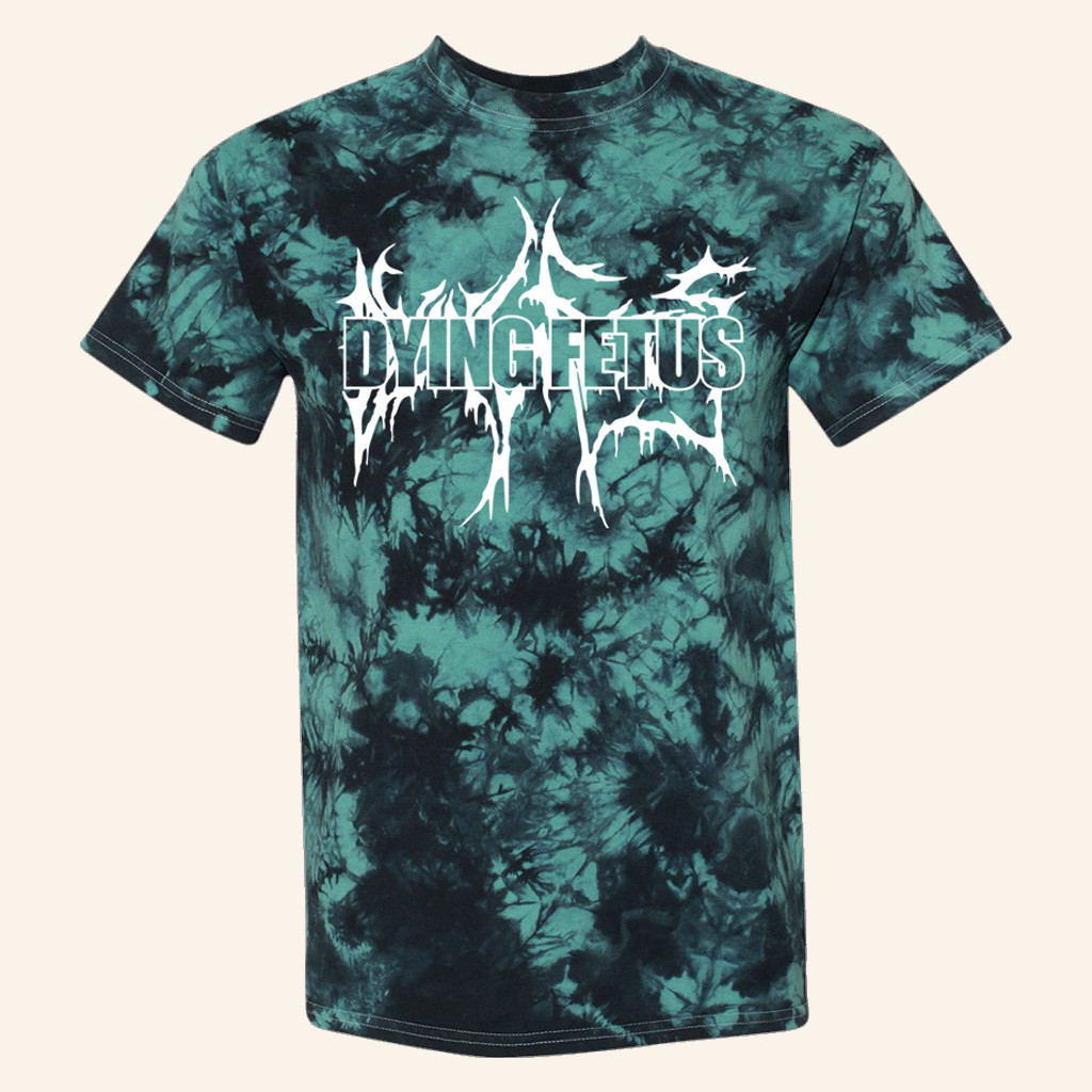 Dying Fetus Merch Dual Logo Tie Dye T-Shirt Great Gifts For Him
