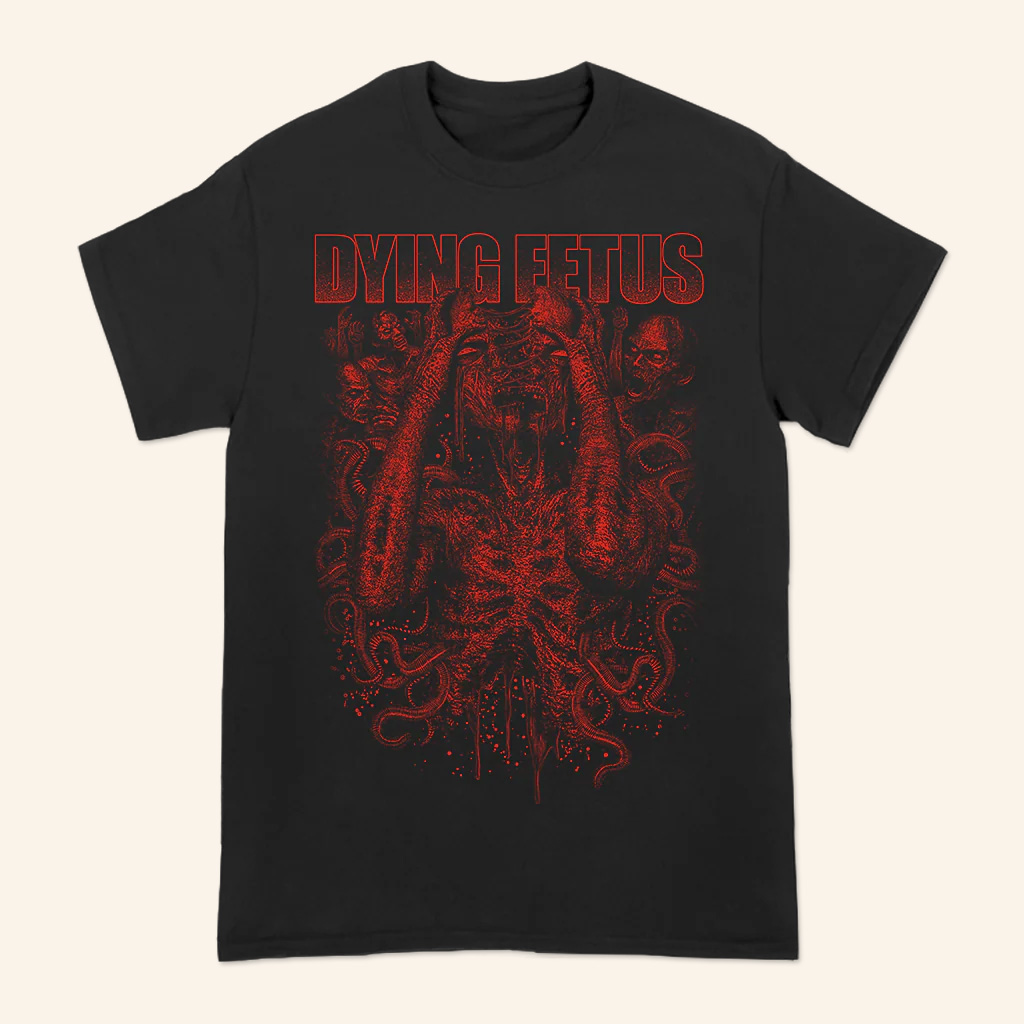 Dying Fetus Merch Pulled Apart T-Shirt Cool Gifts For Music Lovers