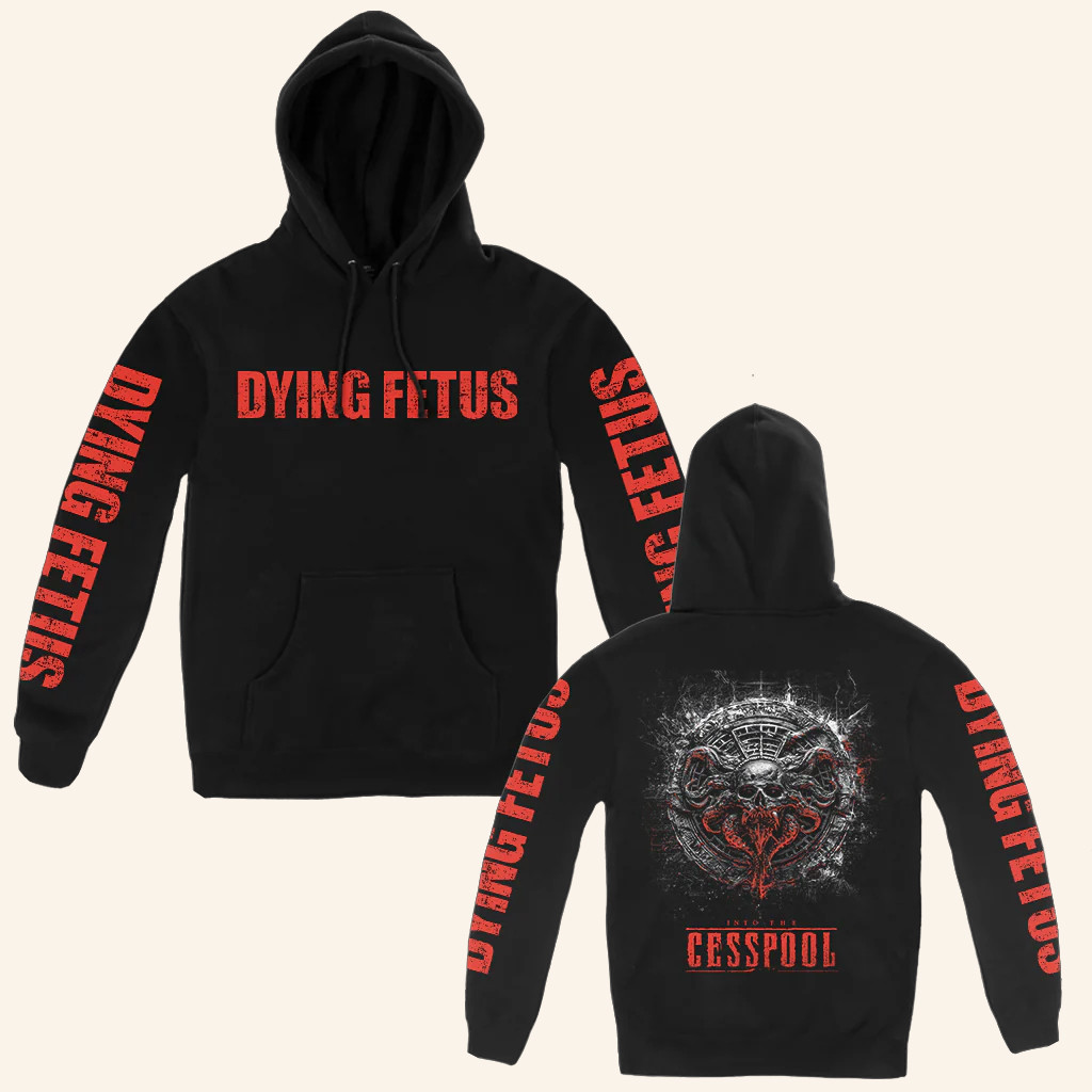 Dying Wish Merch Dying Fetus Cesspool Hoodie Christmas Gifts For Music Enthusiasts Dying Wish Merch Dying Fetus Cesspool Hoodie Christmas Gifts For Music Enthusiasts