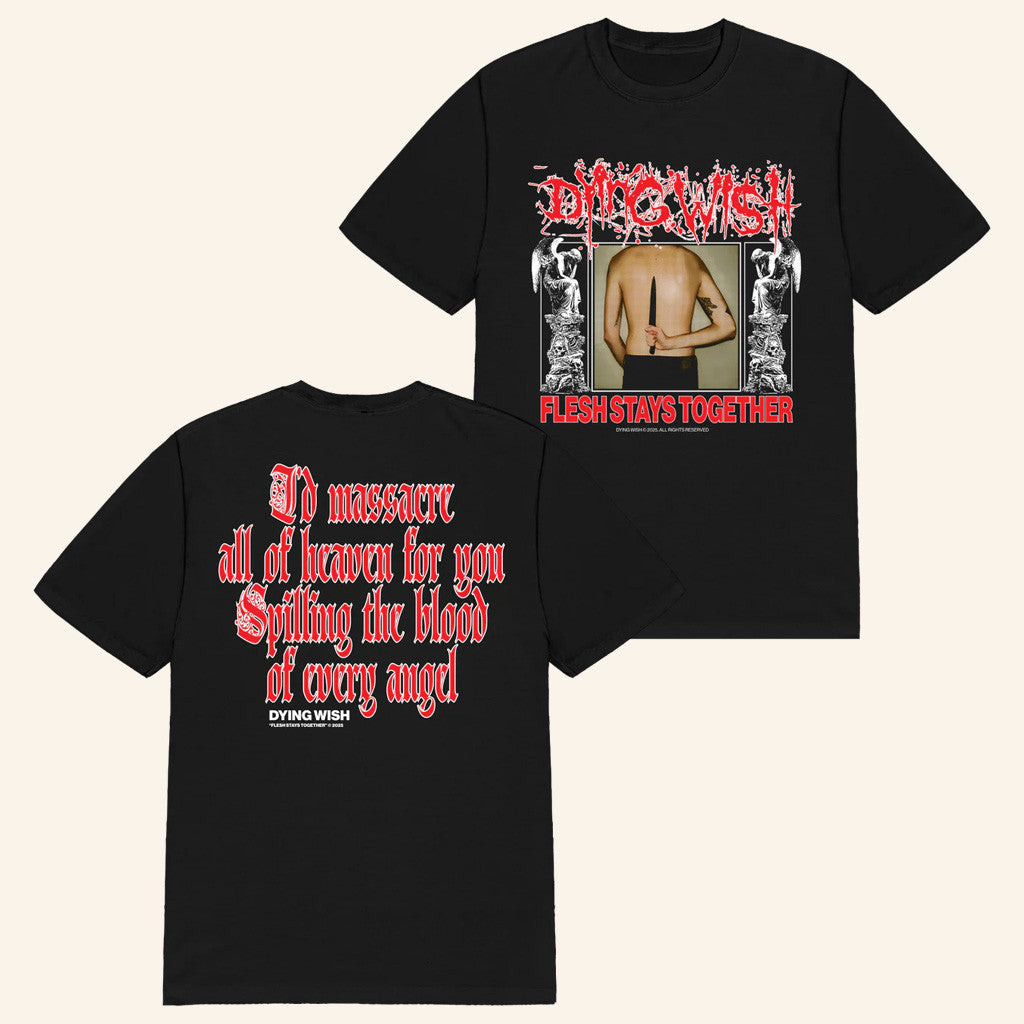 Dying Wish Merch Knife Black T-Shirt Gifts For Husband Dying Wish Merch Knife Black T-Shirt Gifts For Husband