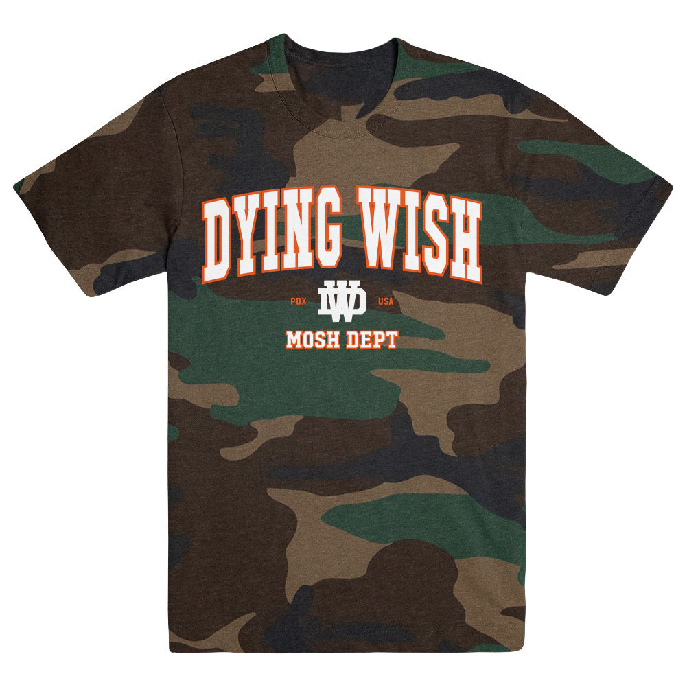 Dying Wish Merch Mosh Dept. Camo Shirt Dying Wish Shirt Dad Gifts For Father'S Day 2025 Dying Wish Merch Mosh Dept. Camo Shirt Dying Wish Shirt Dad Gifts For Father'S Day 2025