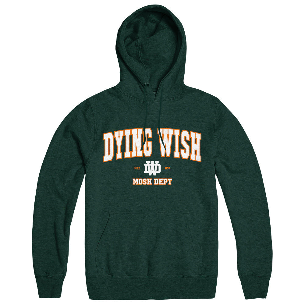 Dying Wish Merch Mosh Dept. - Green Hoodie Dying Wish Hoodie Father'S Day Gifts For Husband Dying Wish Merch Mosh Dept. - Green Hoodie Dying Wish Hoodie Father'S Day Gifts For Husband