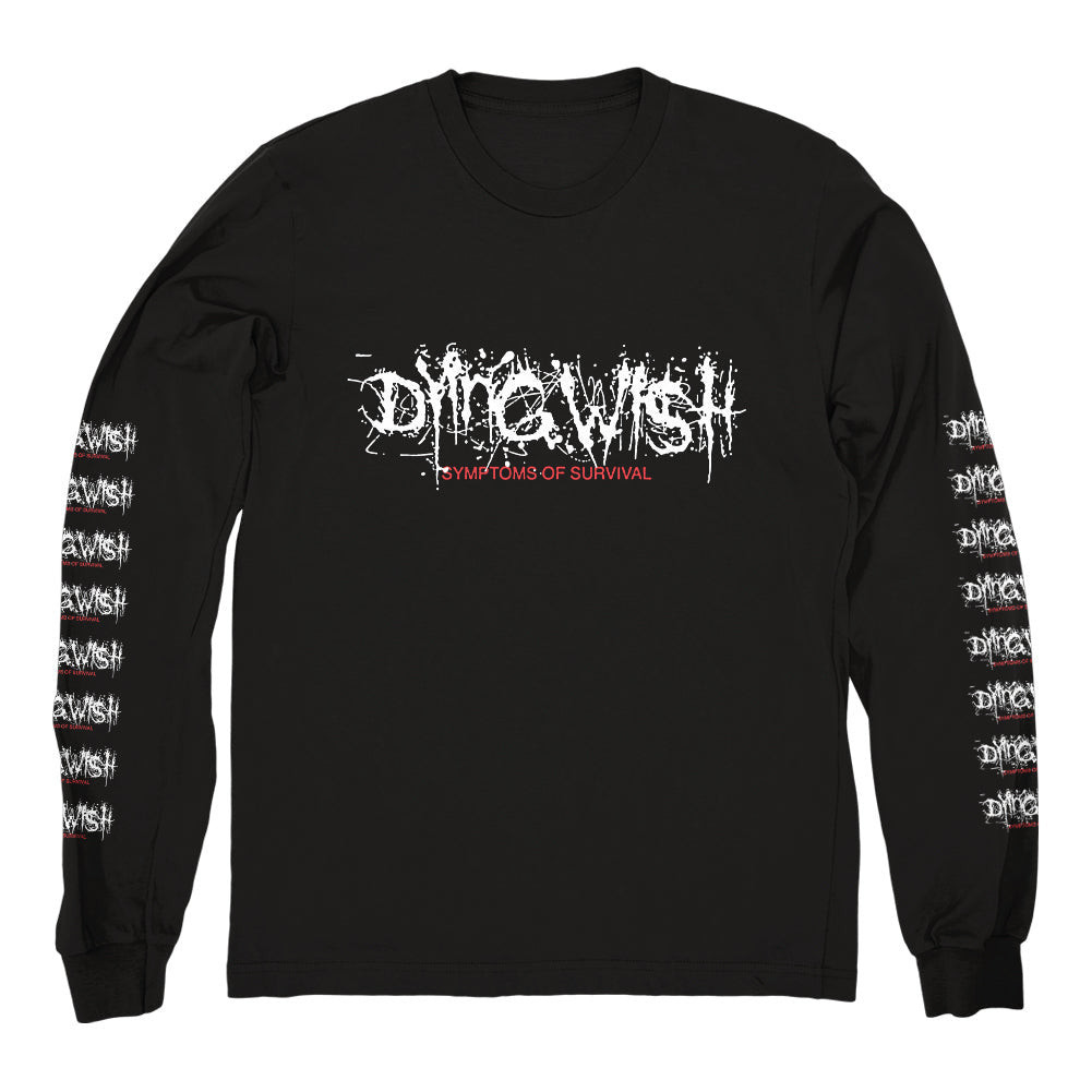 Dying Wish Merch Symptoms Long Sleeve Shirt Dying Wish Shirt Father's Day Gifts For Metal Music Lovers Dying Wish Merch Symptoms Long Sleeve Shirt Dying Wish Shirt Father's Day Gifts For Metal Music Lovers