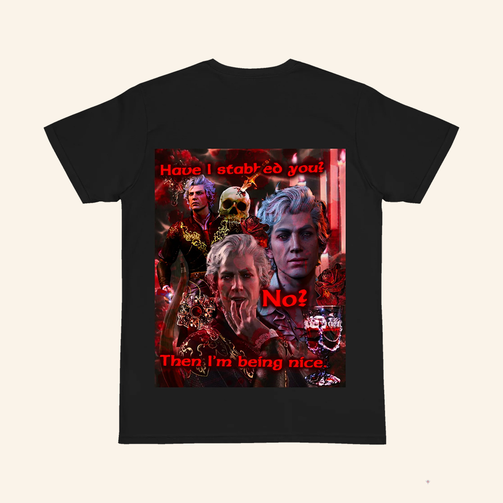 Dykemint Merch Have I Stabbed You Shirt Baldur's Gate 3 T-Shirt Gifts For Brothers Dykemint Merch Have I Stabbed You Shirt Baldur's Gate 3 T-Shirt Gifts For Brothers