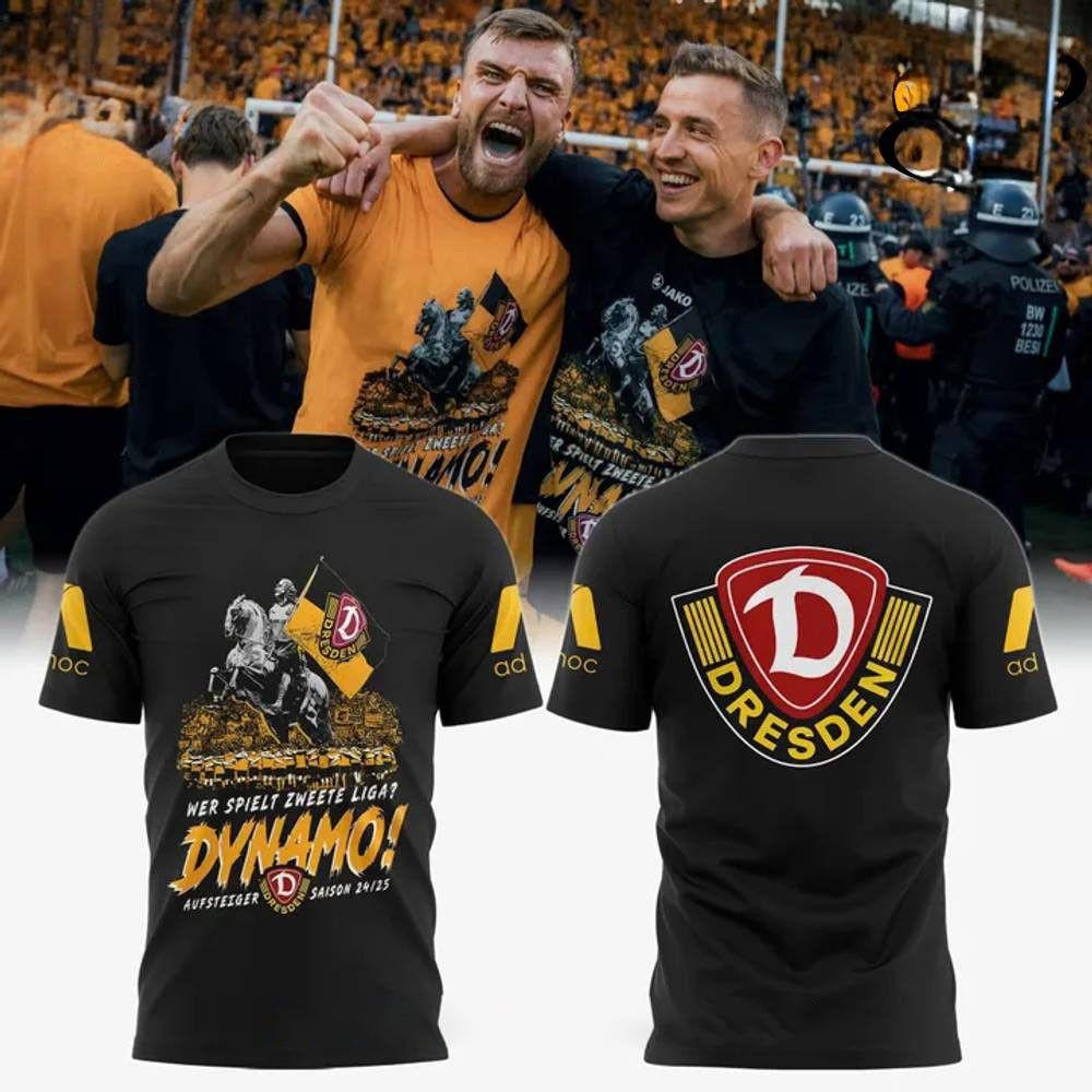 Dynamo Dresden 2025 Limited Edition T-shirt Best Gifts For Fan Lovers