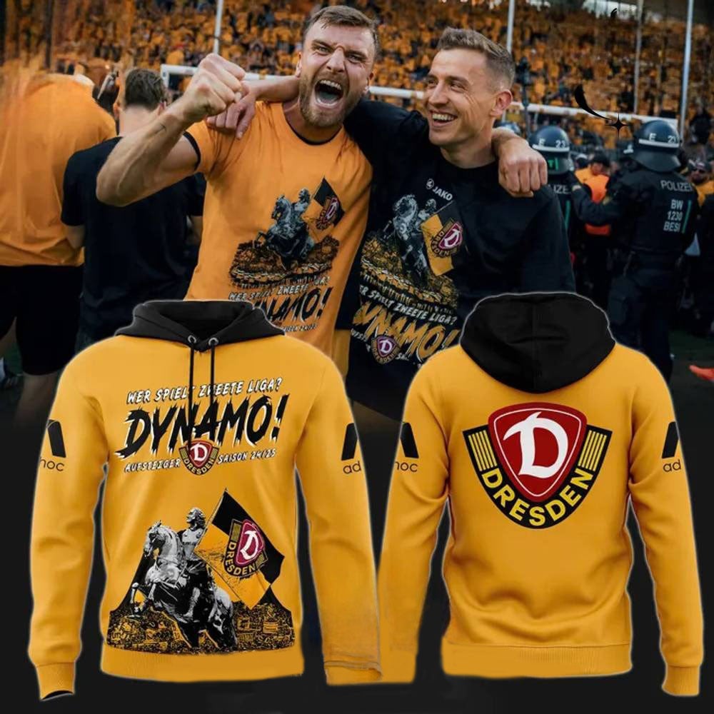Dynamo Dresden Saison 2025 Hoodie Best Gifts For Fan Lovers
