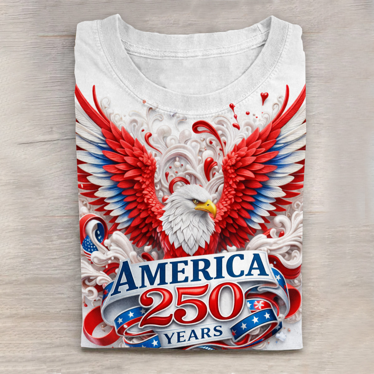 Eagel America 250th Anniversary 1776 2026 T-Shirt Best 4Th Of July Clothes Independence Day Gift