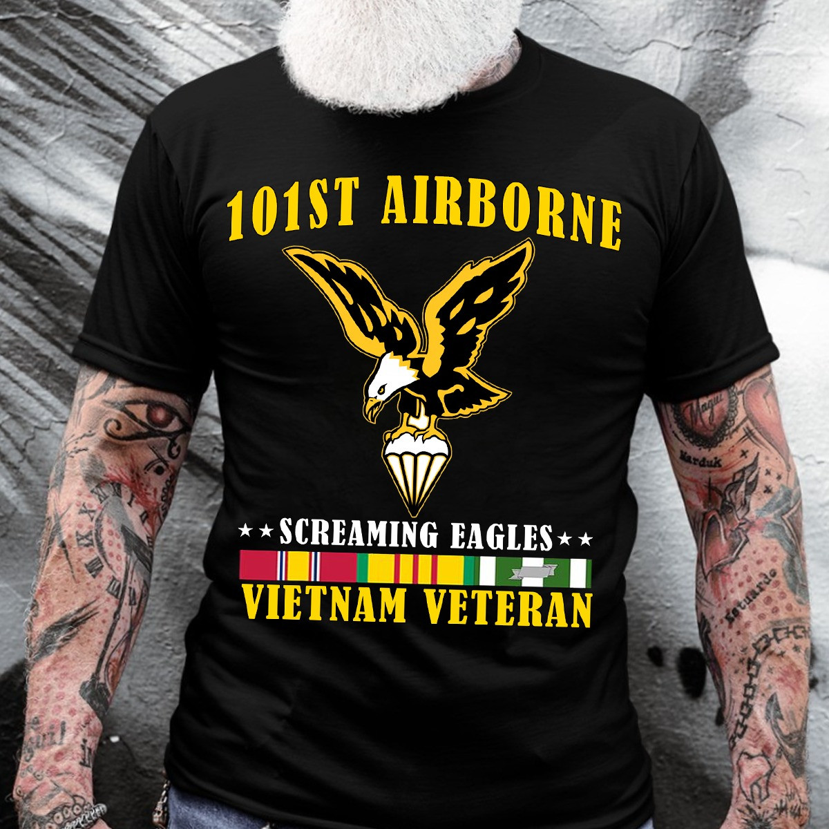 Eagle 101st Airborne Vietnam Veteran Shirt Screaming Eagles Military Tee Gifts For Patriots