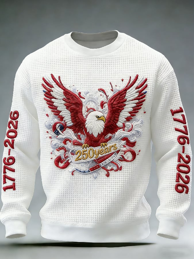 Eagle 1776 2026 American 250th Anniversary Sweatshirt Patriot Shirts For Men Gifts