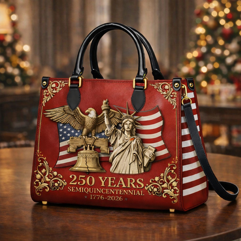 Eagle 250 Years 1776 2026 Semiquincentennial Hand Bag Fourth Of July Present