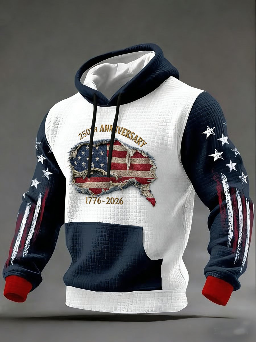 Eagle 250 Years Of America Hoodie 250th Anniversary 1776 2026 Merch US Patriot Clothing Gifts