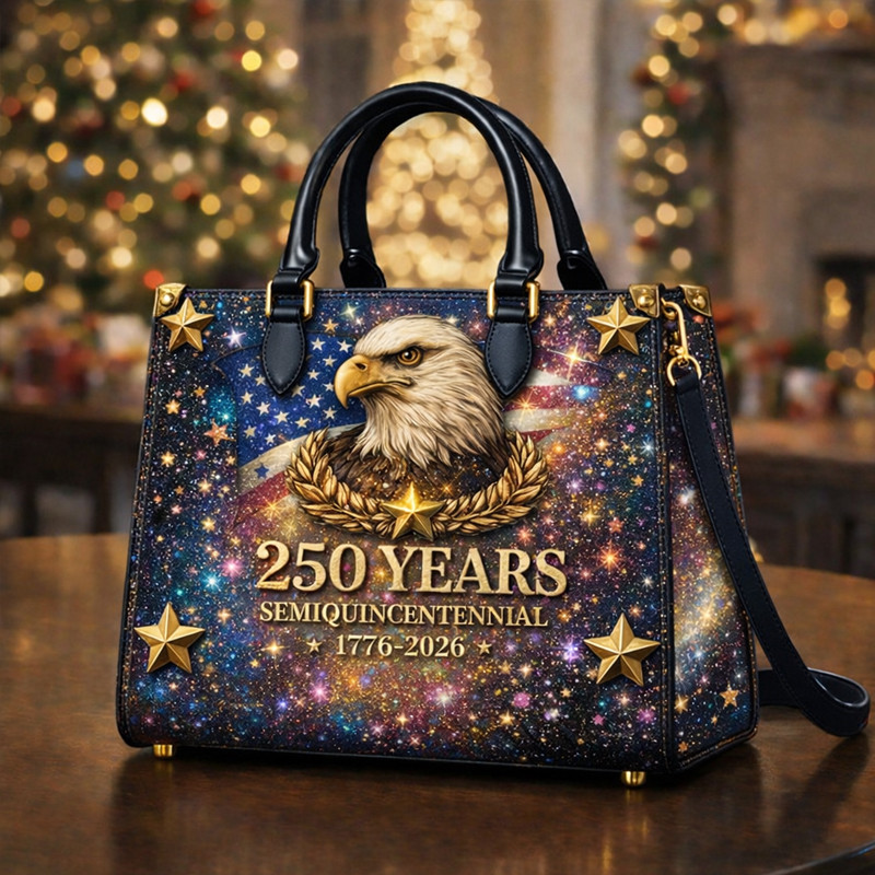 Eagle 250 Years Semiquincentennial 1776 2026 Handbag Independence Day 2026 Handbag