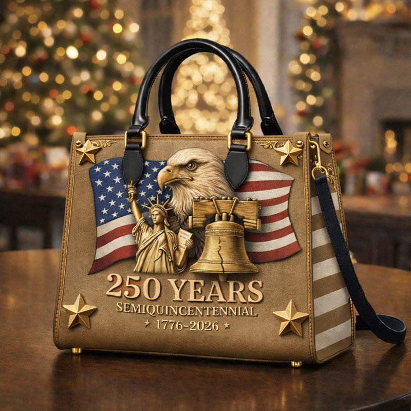 Eagle 250 Years Semiquincentennial 1776 2026 Handbag Independence Day 2026 Handbag