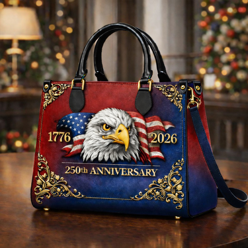 Eagle 250Th Anniversary 1776 2026 Handbag Best 4Th Of July Merch Best Gift For Mother