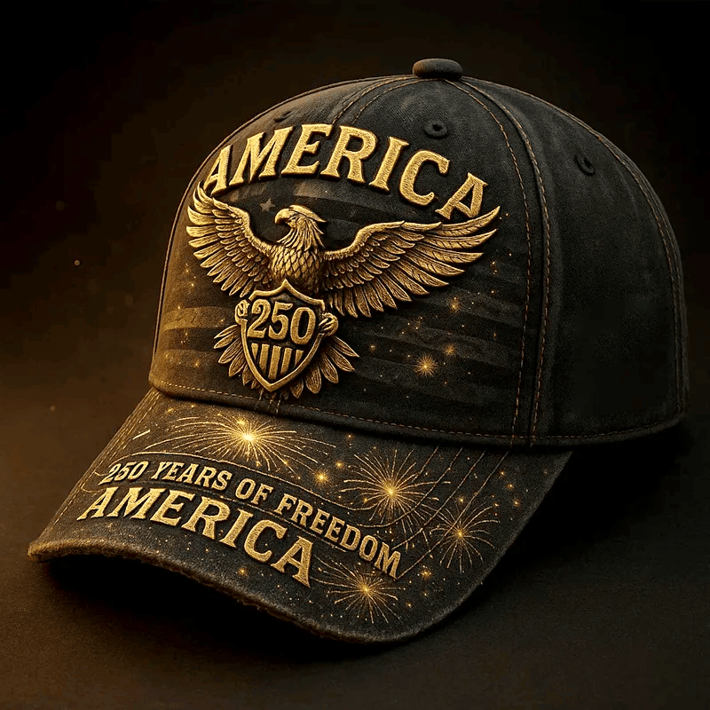 Eagle 250th Anniversary 1776 2026 Hat America Independence Baseball Cap Gifts For Activists