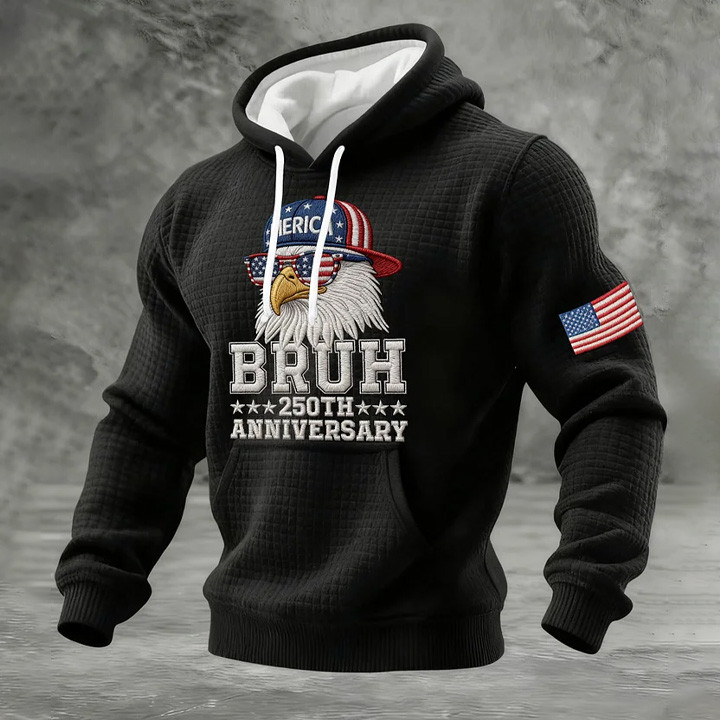 Eagle 250Th Anniversary 1776 2026 Hoodie Fourth Of July Apparel Patriotic Present Ideas