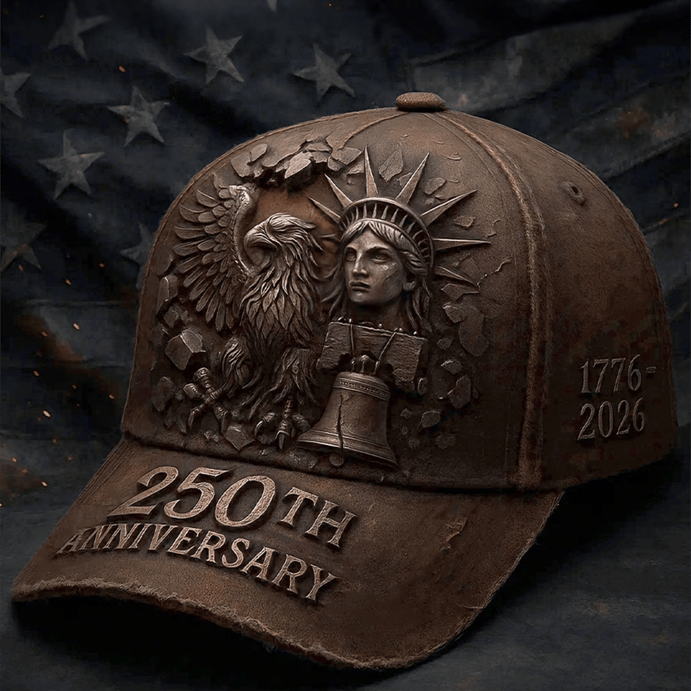 Eagle 250Th Anniversary 1776 2026 Vintage Hat Statue Of Liberty Cap Patriotic Gifts For Father