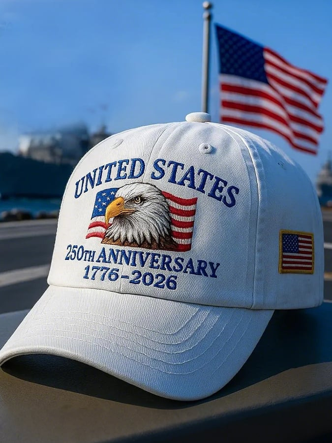 Eagle 250th Anniversary Of The Founding Of The United States Hat 1776 2026 Patriotic Cap Gifts