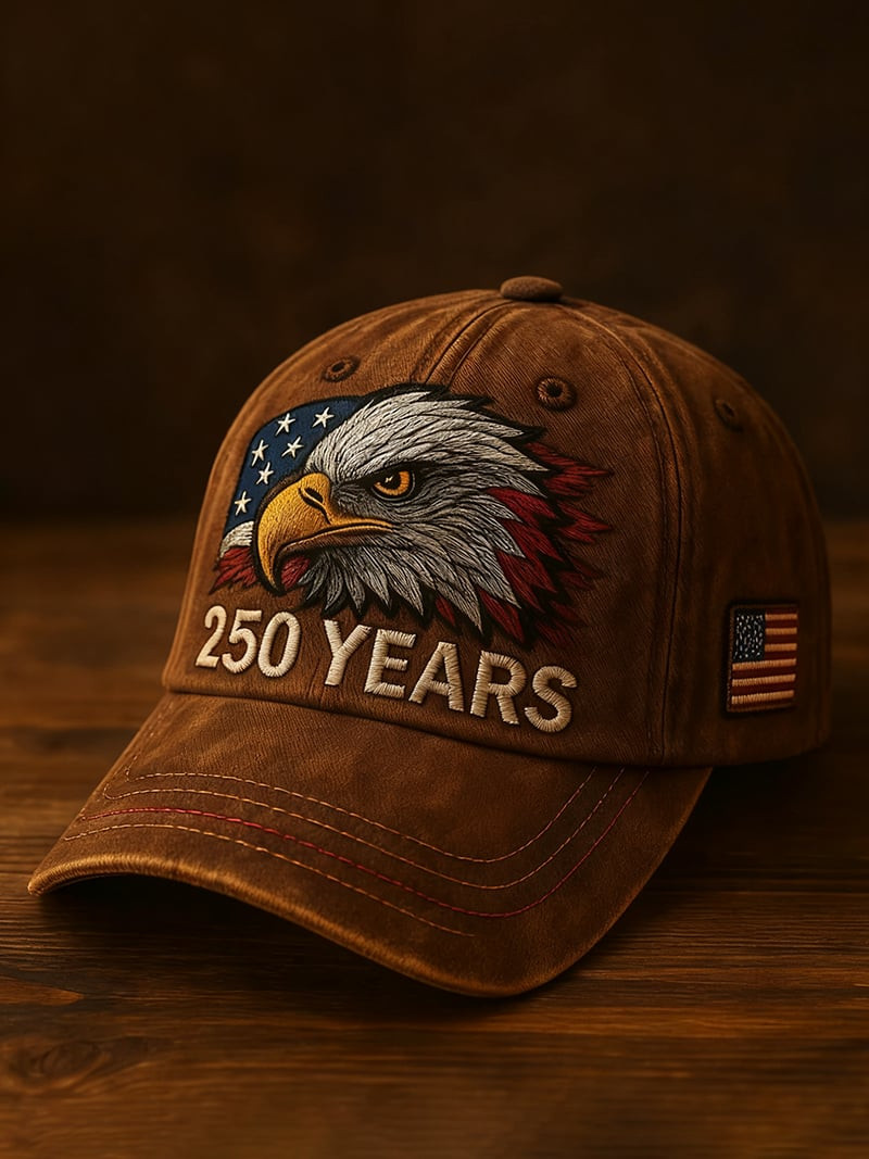 Eagle 250th Anniversary Of The Founding Of The United States Hat American Flag Cap Patriotic Gifts