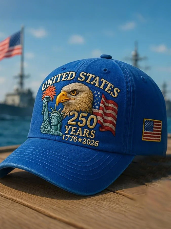 Eagle 250th Anniversary Of The Founding Of The United States Hat Freedom Cap Patriotic Gifts