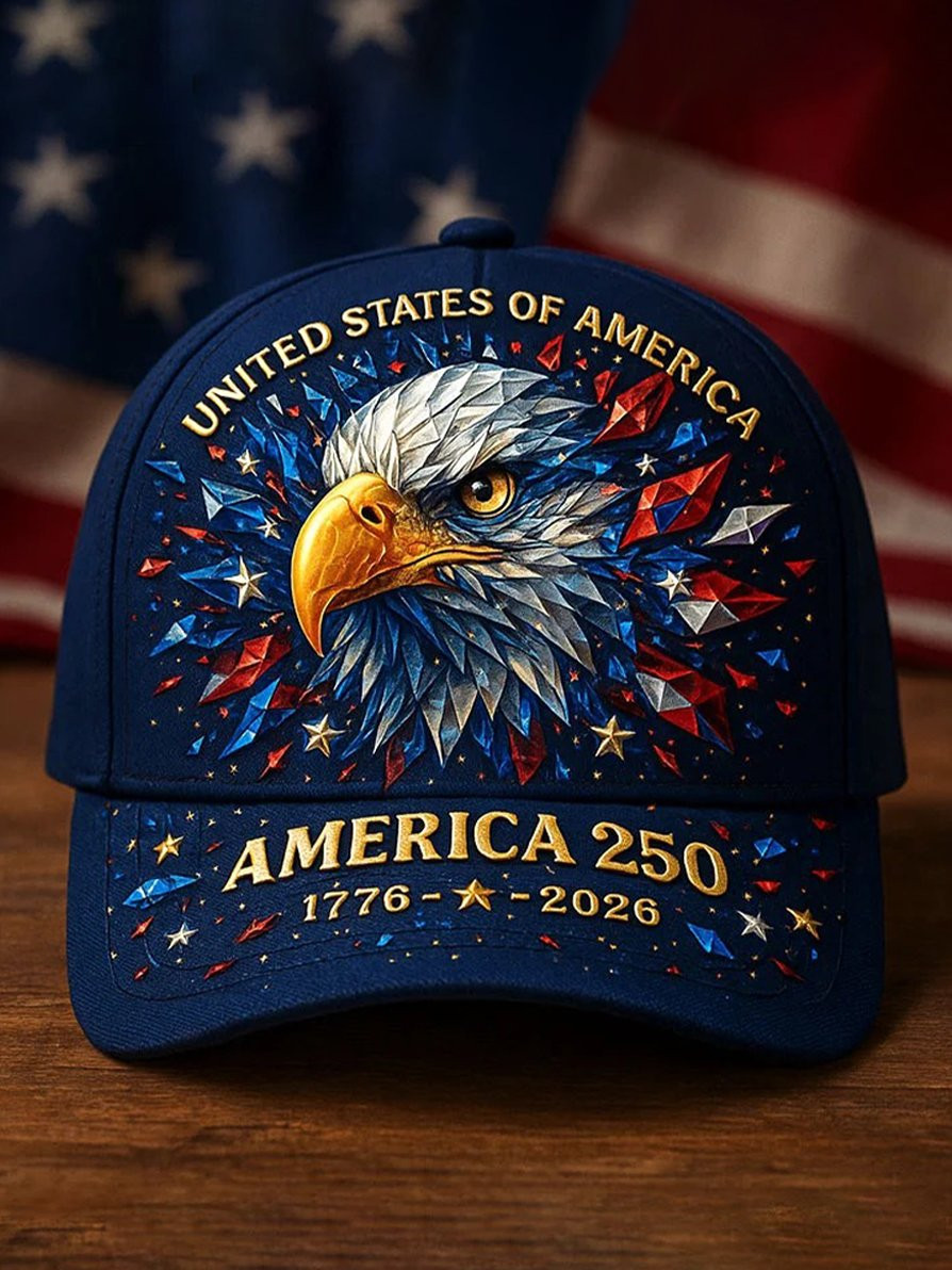Eagle 250th Anniversary Of The Founding Of The United States Hat Independence Day 2026 Cap