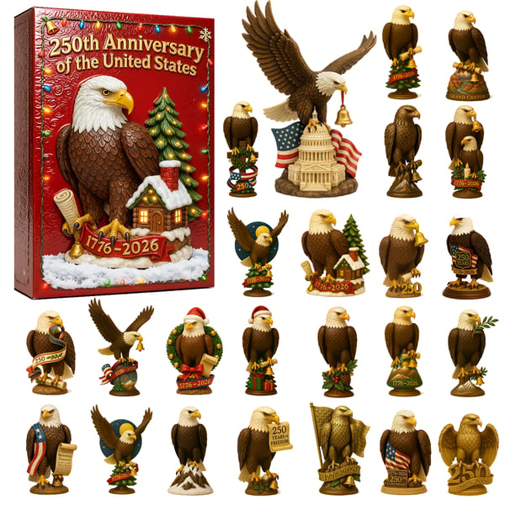 Eagle 250th Anniversary Of The United States A Truly Historic Advent Calendar Patriotic Gifts