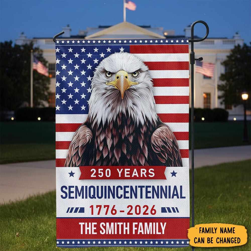 Eagle 250th Anniversary Semiquincentennial Flag Fourth Of July Presents