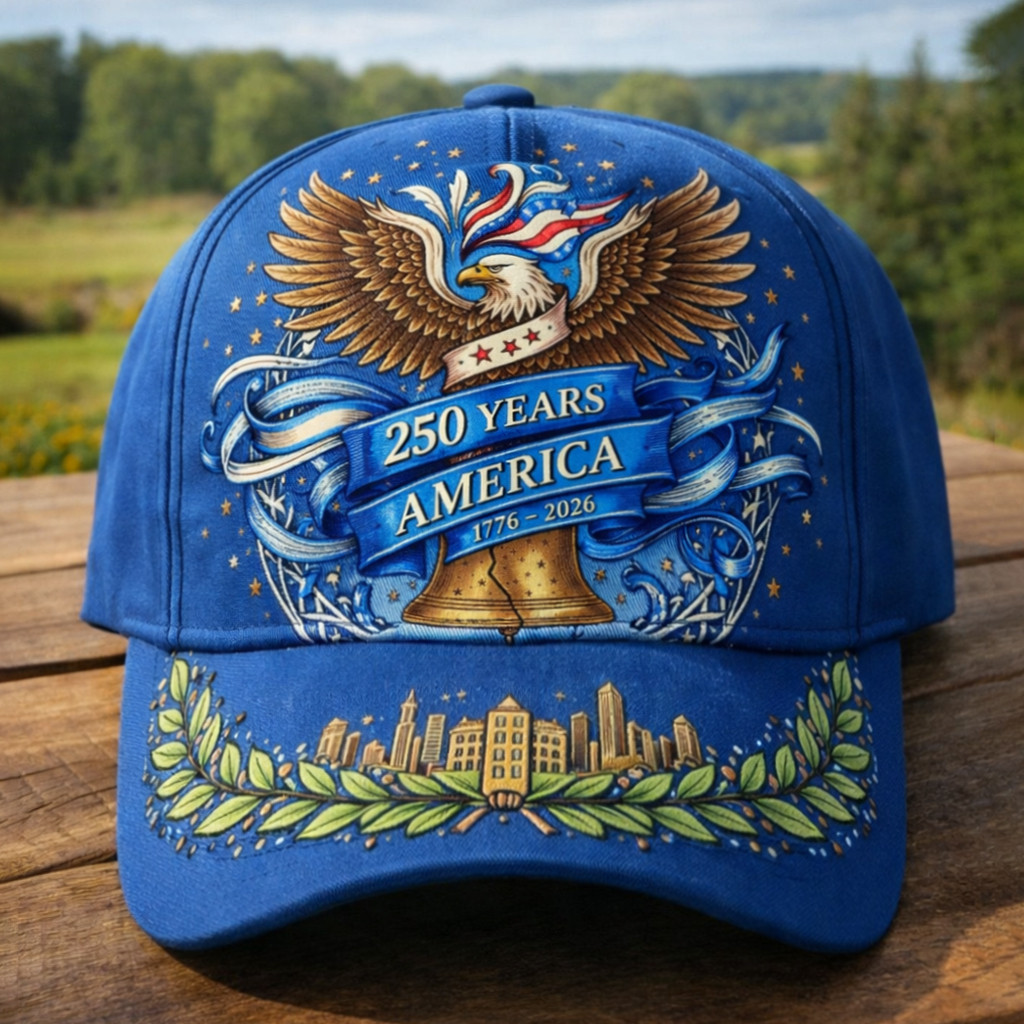 Eagle America 250 Years 1776 2026 Hat Independence Day 2026 Cap Patriotic Gift