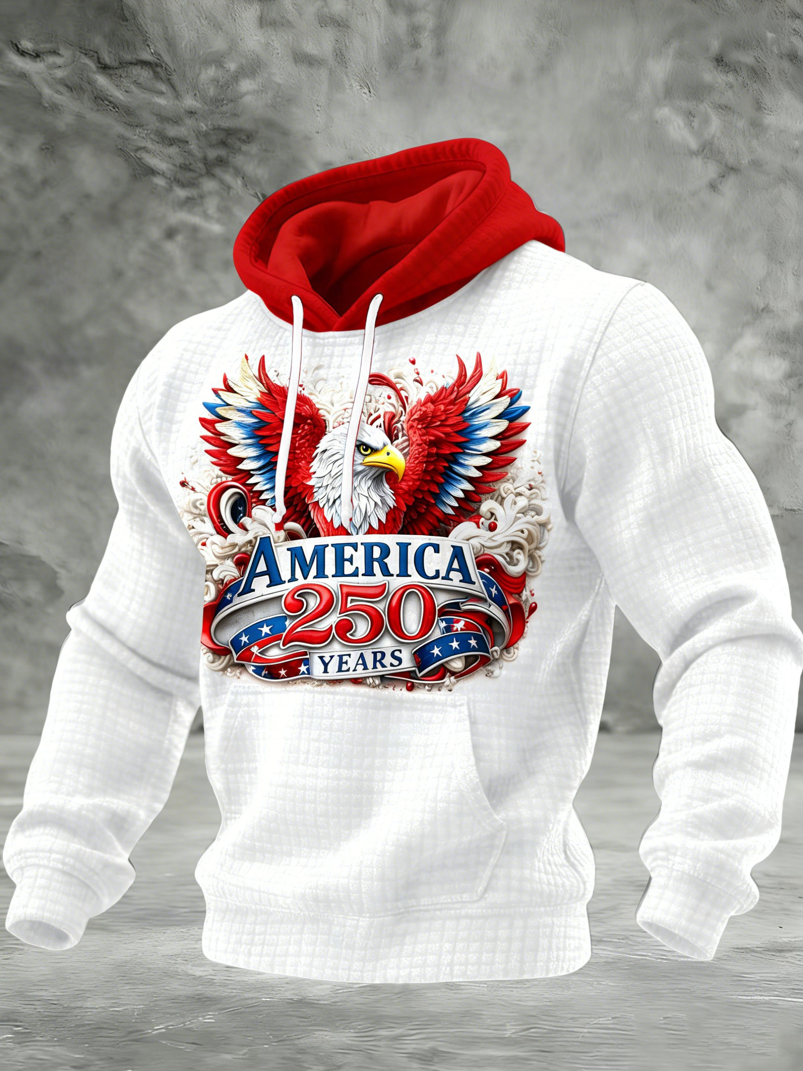Eagle America 250 Years Hoodie 250th Anniversary Patriotic Apparel Fourth Of July Gifts