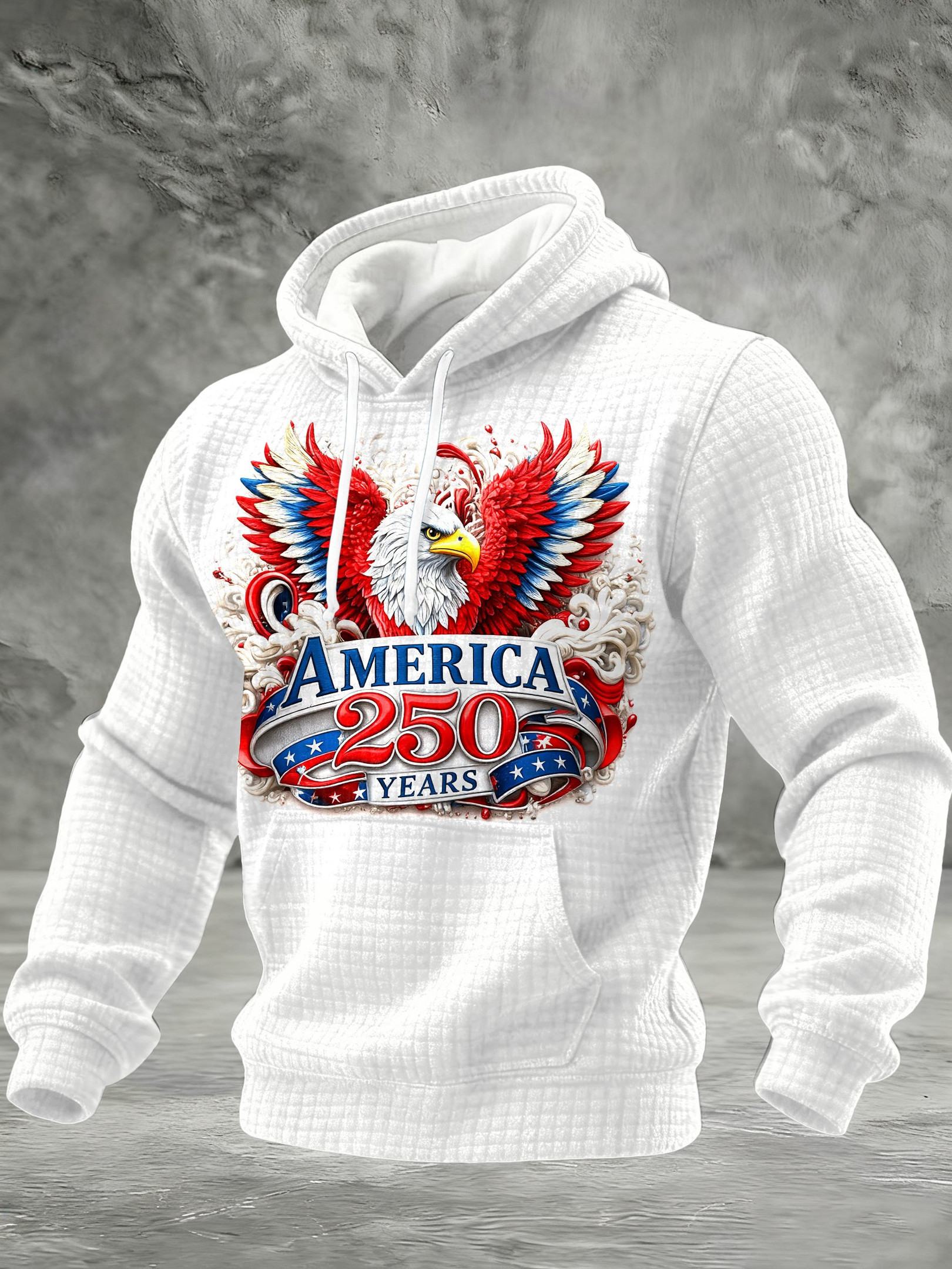 Eagle America 250 Years Hoodie Mens Patriotic Hoodies Best Fourth Of July Gifts