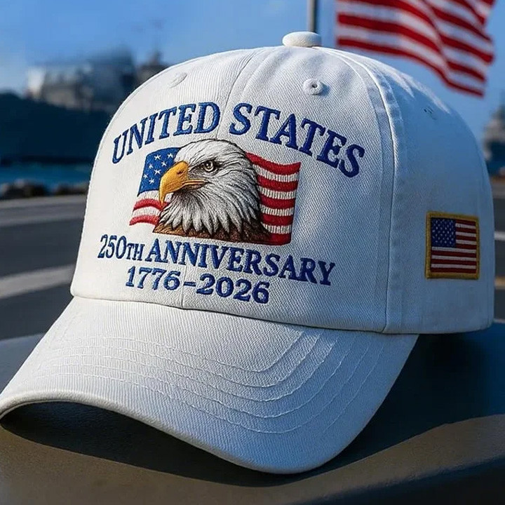 Eagle America 250th Anniversary 1776 2026 Hat Best 4Th Of July Merch Gift For Boyfriend