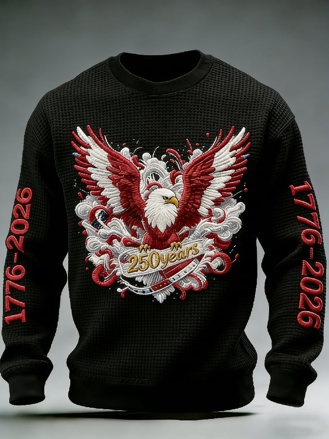 Eagle America 250th Anniversary 1776 2026 Sweatshirt Patriotic Clothing Gifts For Son