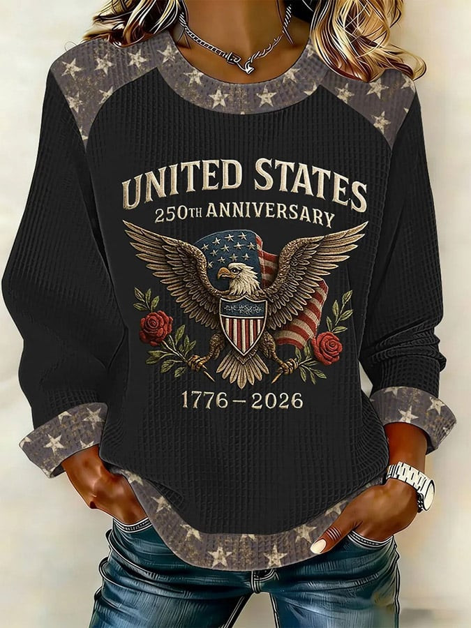 Eagle America 250th Anniversary 1776 2026 Sweatshirt Patriotic Merchandise Gifts For Mom Eagle America 250th Anniversary 1776 2026 Sweatshirt Patriotic Merchandise Gifts For Mom