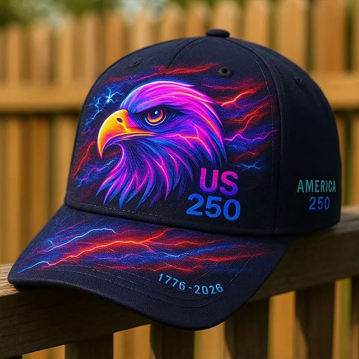 Eagle America 250th Anniversary Hat 1776 2026 Patriotic Cap Gifts For Husband