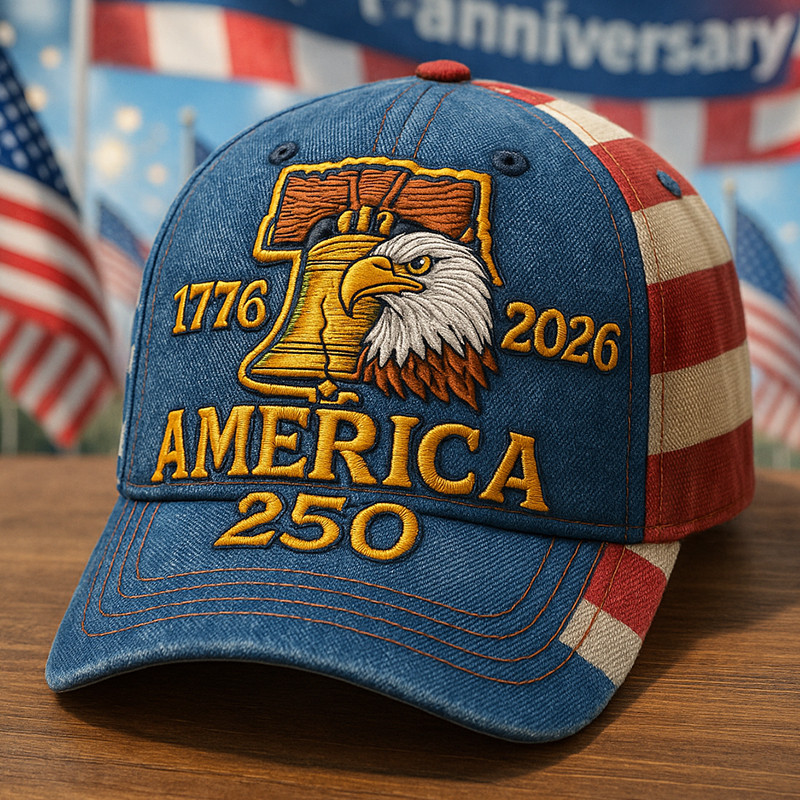 Eagle America 250Th Anniversary Hat Liberty Bell 1776 2026 Patriotic Cap Patriotic Gift Ideas