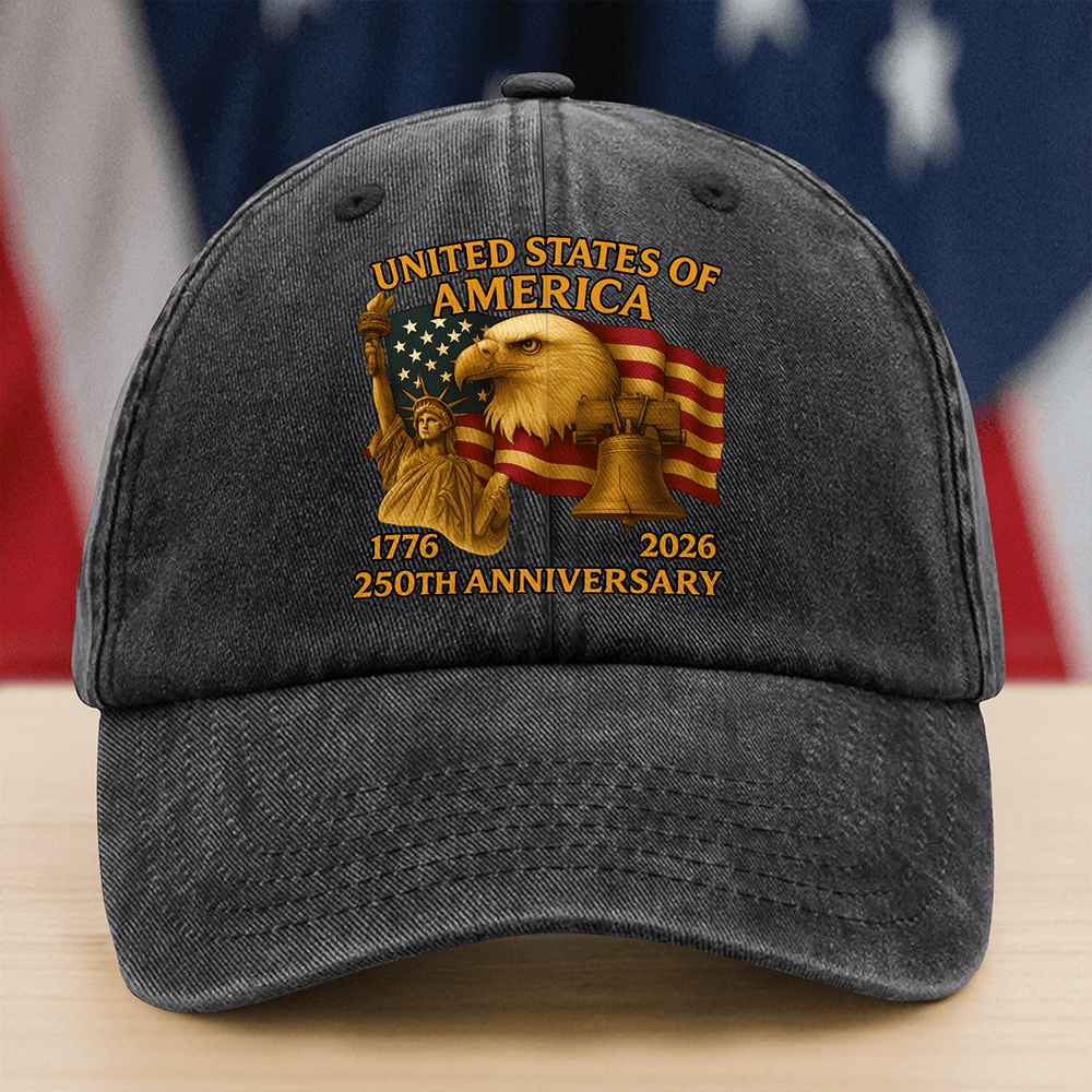 Eagle America 250th Anniversary Hat Statue Of Liberty Cap America's 250Th Birthday Gift