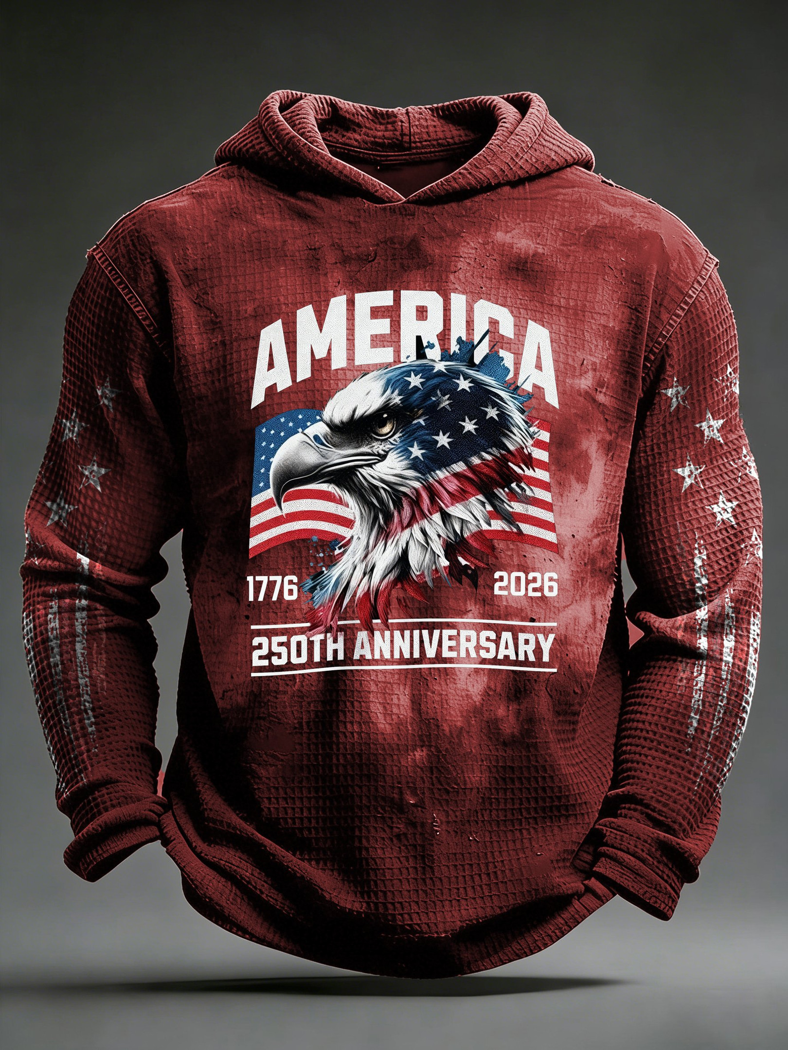 Eagle America 250th Anniversary Hoodie 1776 2026 American Flag Clothing Gifts For Patriots