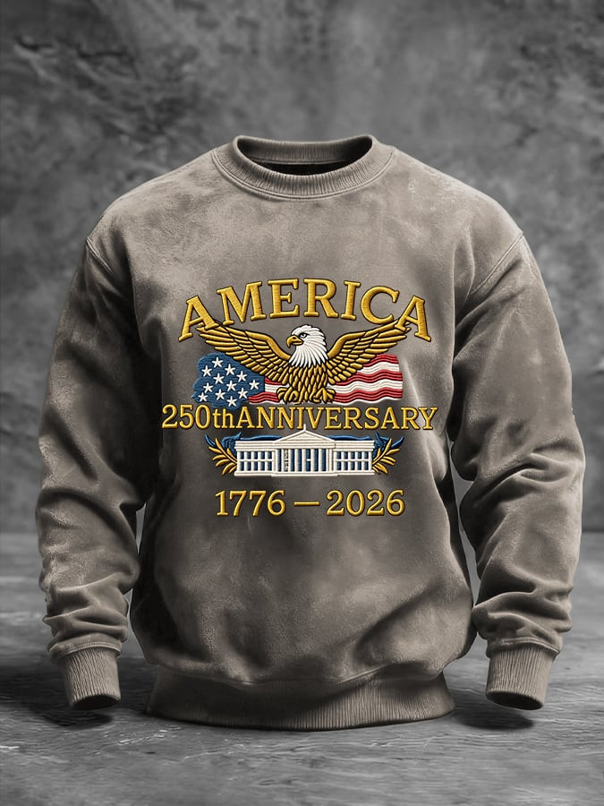 Eagle America 250Th Anniversary Sweatshirt America's Birthday Apparel Gifts For Brother Eagle America 250Th Anniversary Sweatshirt America's Birthday Apparel Gifts For Brother