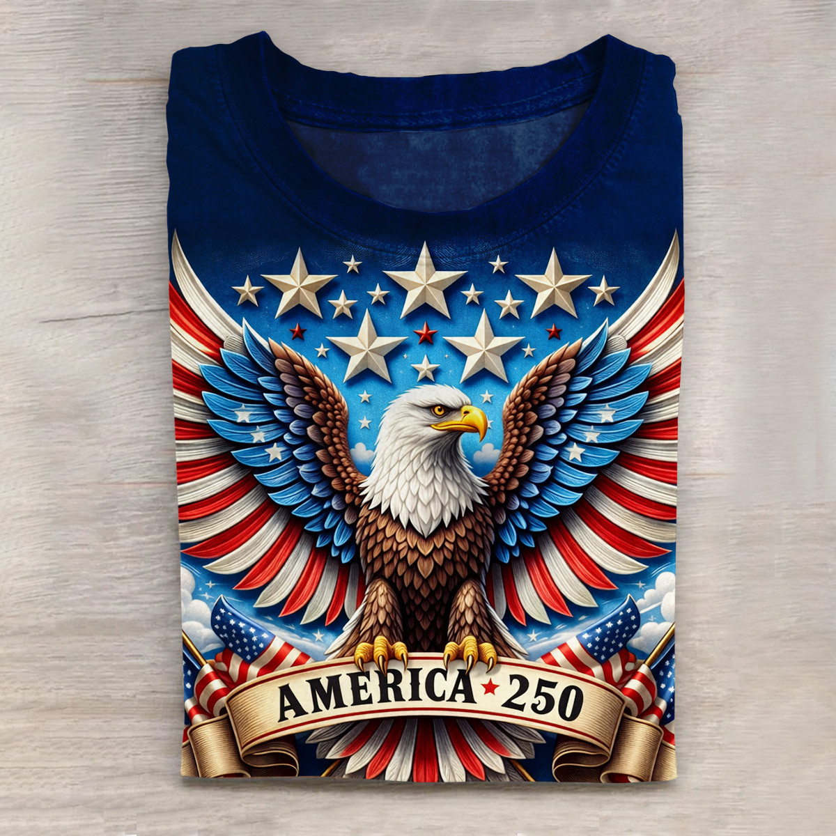 Eagle America 250th Anniversary T-Shirt Independence Day Merchandise Patriots Gift Ideas