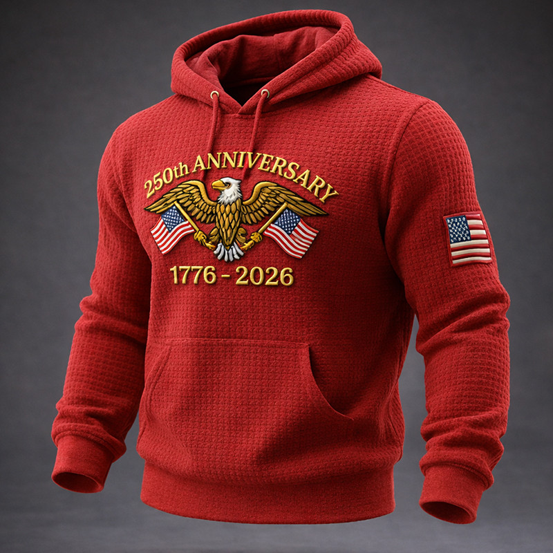 Eagle America Celebrates 250Th Anniversary Hoodie 1776 2026 Merchandise Presents