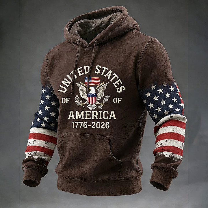Eagle America Celebrates 250Th Anniversary Hoodie Fourth Of July Clothing Gift Ideas