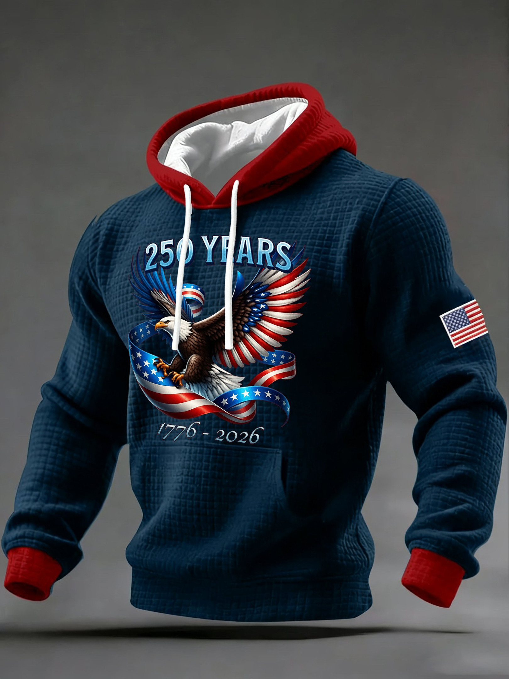 Eagle American 250th Anniversary Hoodie 4th Of July Clothing Fourth Of July Gifts
