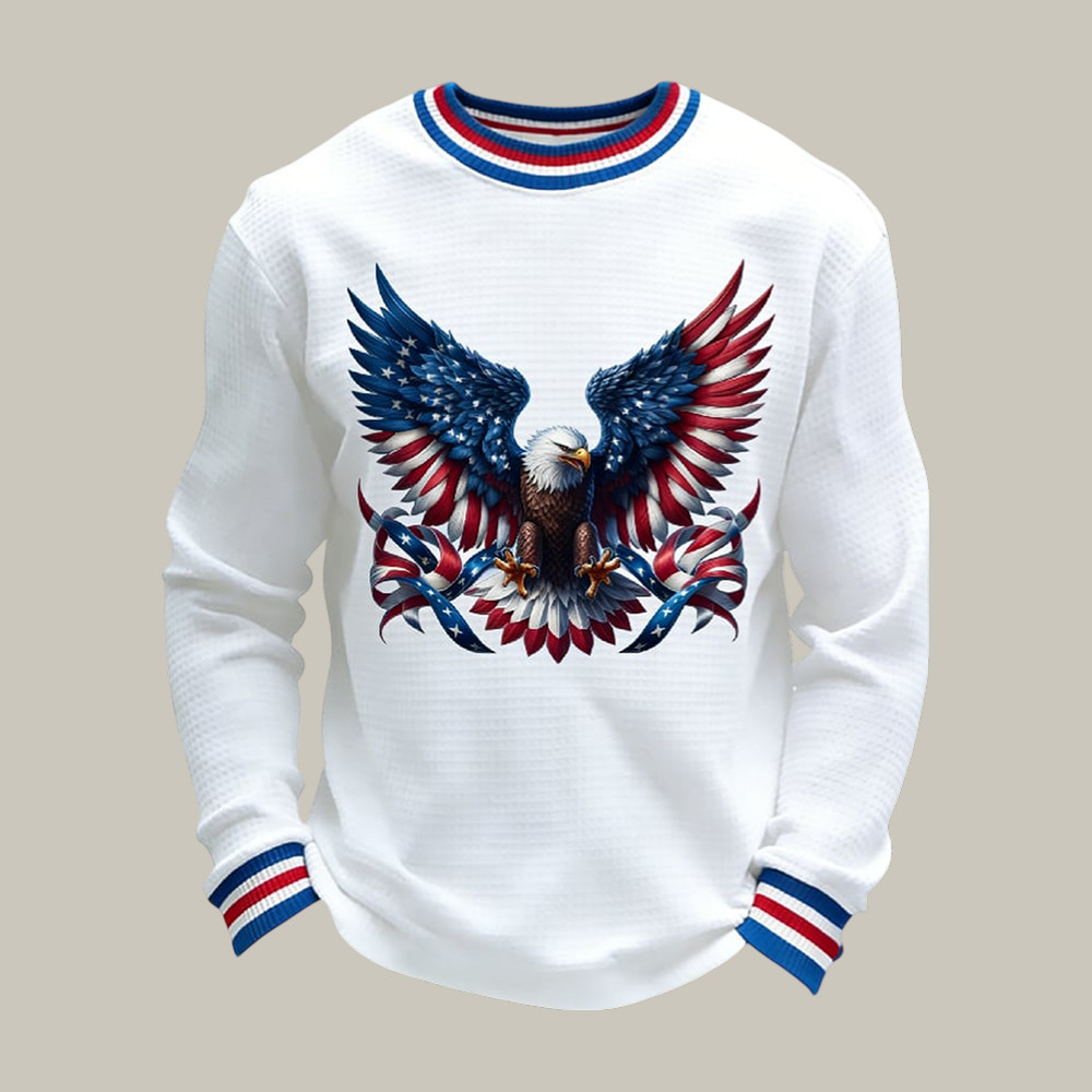 Eagle American 250th Anniversary Long Sleeve Shirt America's 250th Birthday Merch